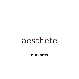 Dullness